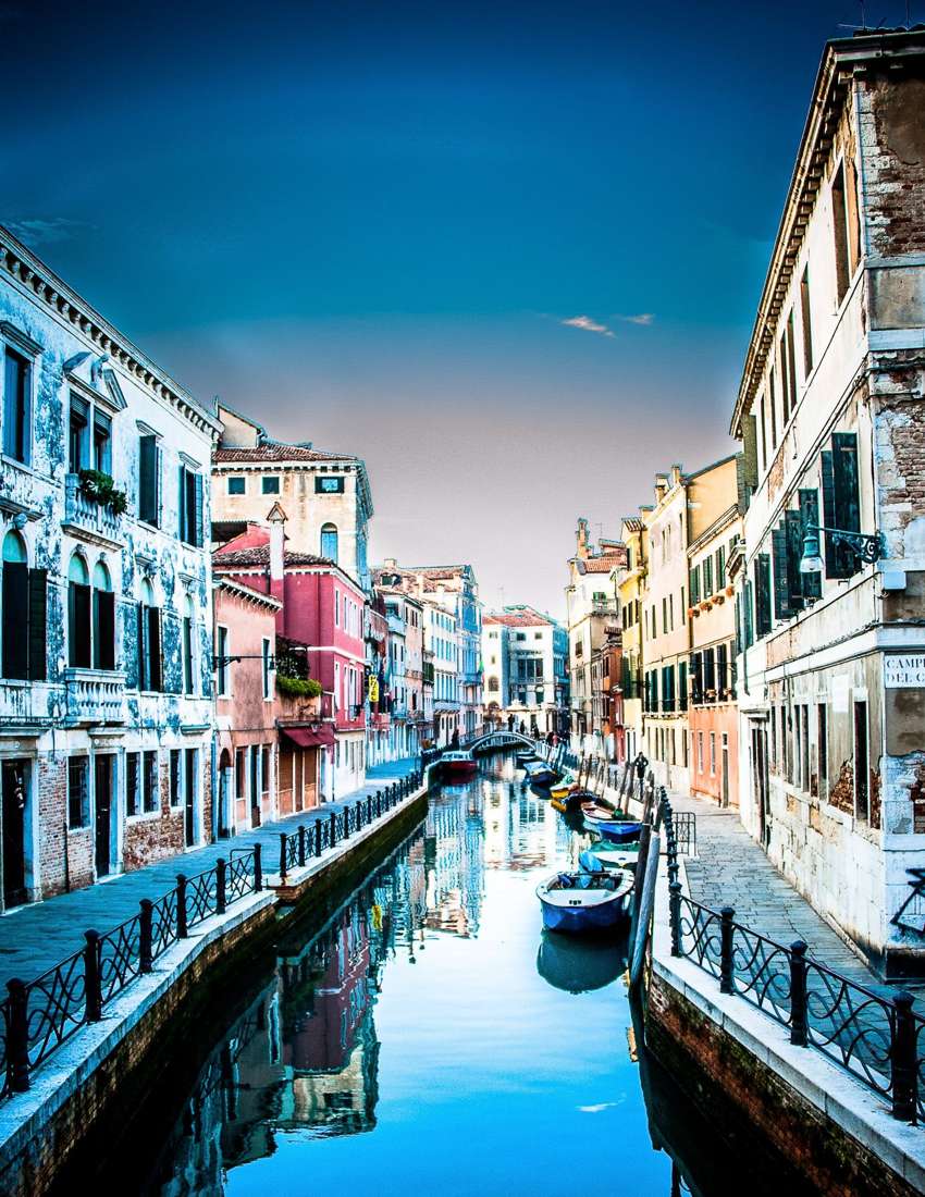A quiet canal